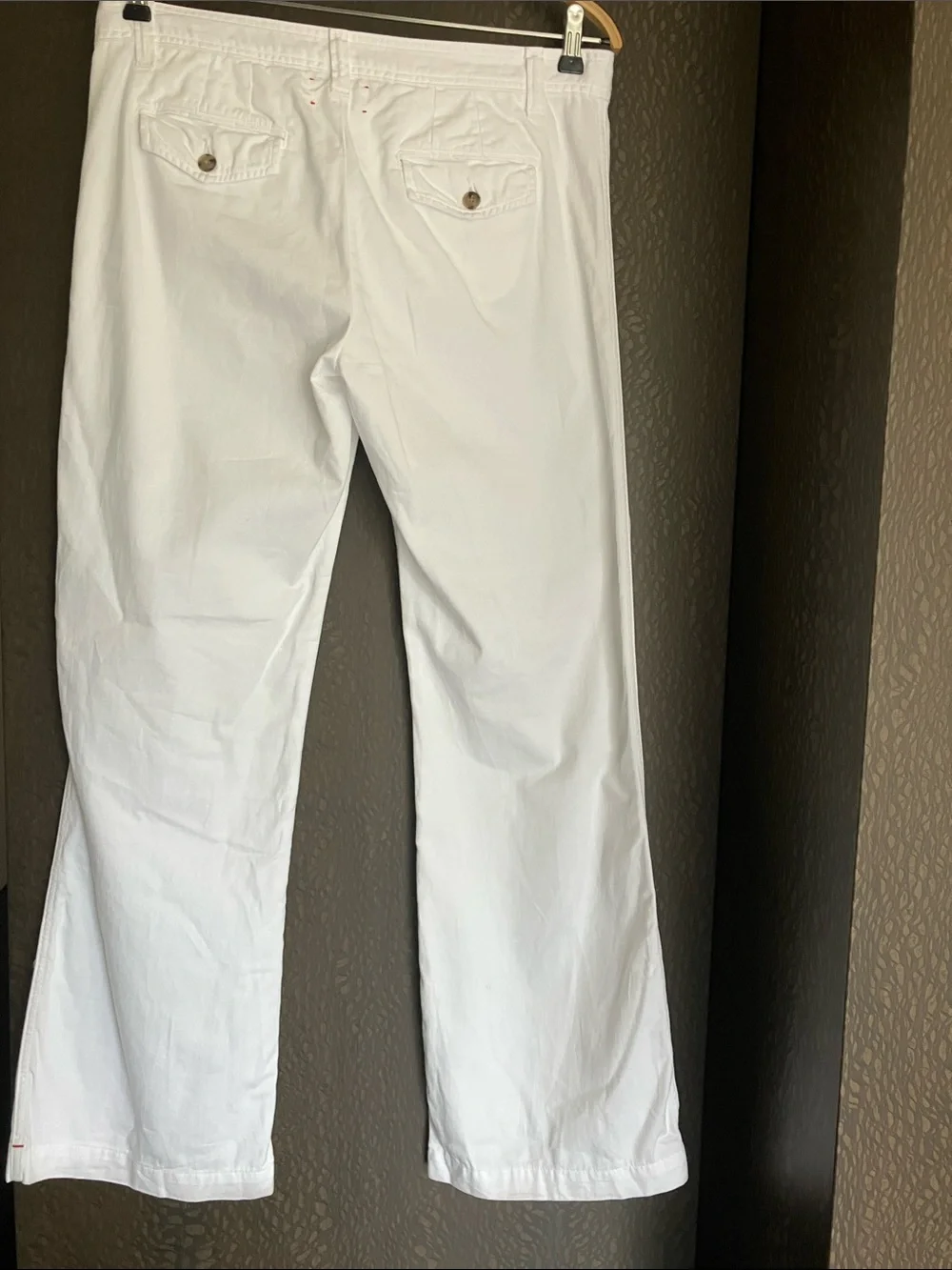 XiRENA Emmanuelle Pant- Blanc/White Lightweight Cotton Fit & Flare Cut Size 30